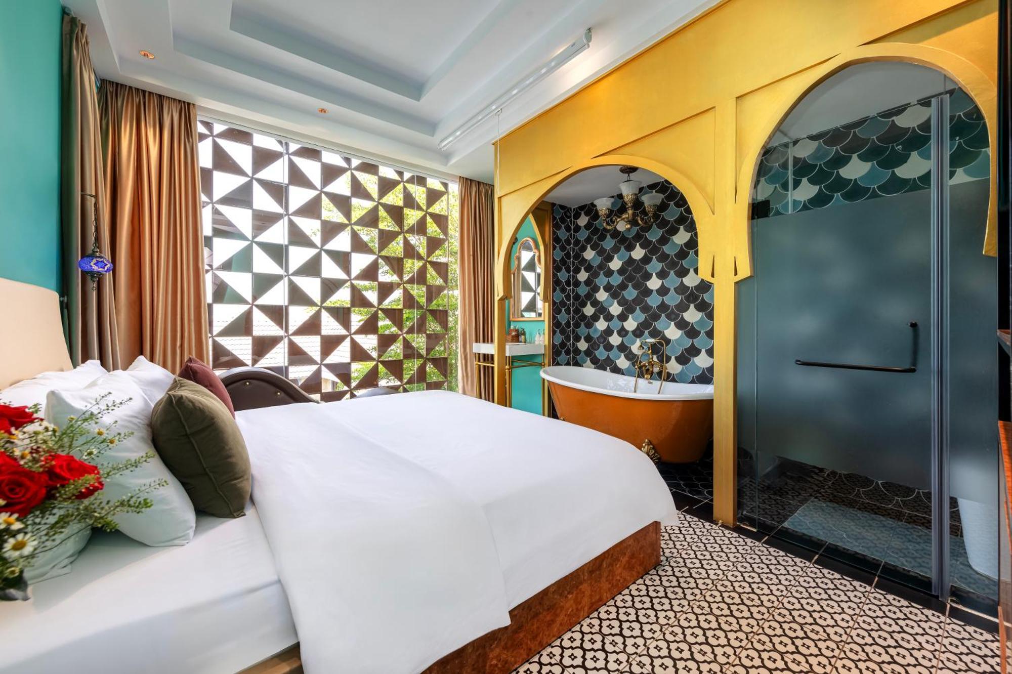 הו צ'י מין סיטי Secret Garden Hotel מראה חיצוני תמונה