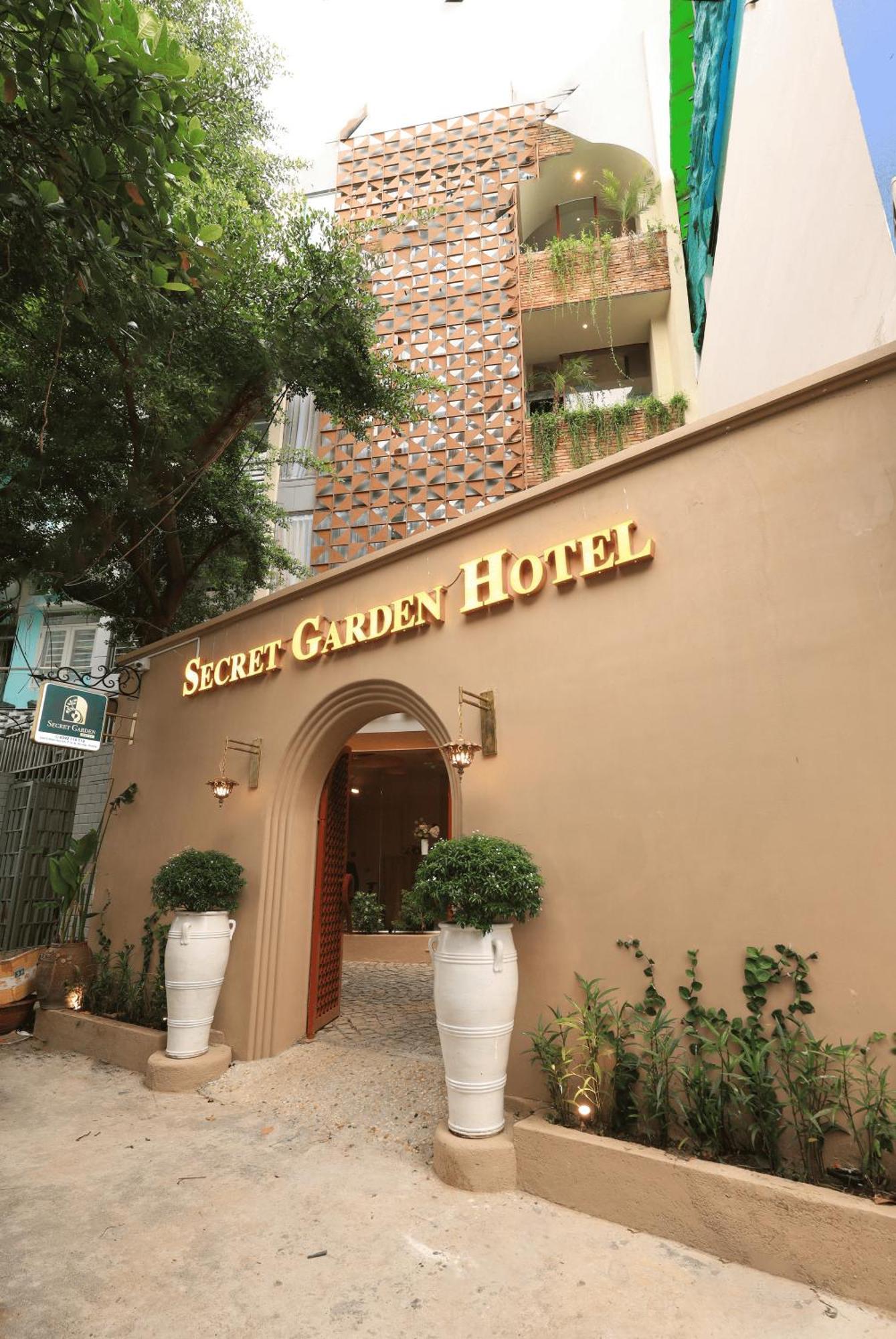 הו צ'י מין סיטי Secret Garden Hotel מראה חיצוני תמונה